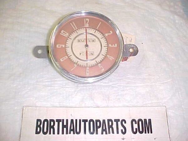 A 1946 Buick super roadmaster clock