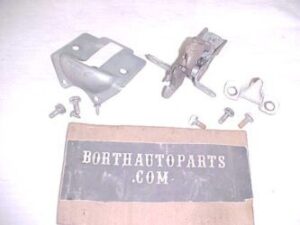 A 1958 Buick Special trunk latch parts