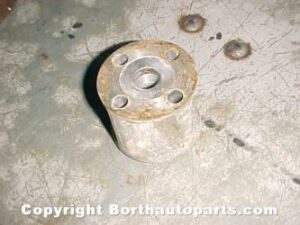 A 1964 Buick engine cooling fan spacer