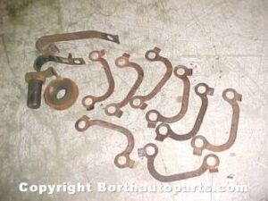 A 1964 Buick exhaust manifold locks