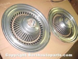 A 1964 Buick hub caps