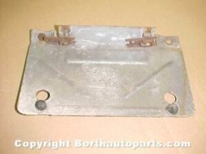 A 1964 Buick plate holder front