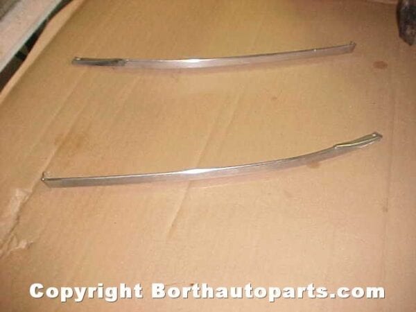 A 1964 Buick rear roof line trim