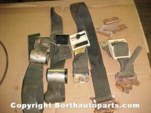 A 1964 Buick belts ruff kraco retractors