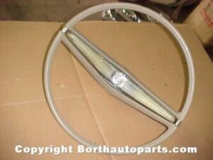 A 1964 Buick steering wheel horn ring