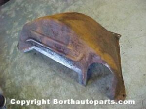 A 1964 Buick transmission inspection dust cover