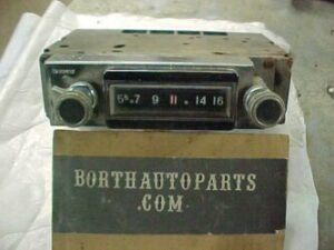 A 1964 Buick radio