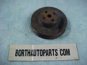 A 1968 Buick water pump pulley
