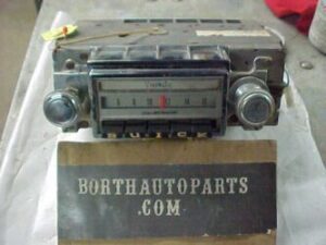 A 1968 Buick radio