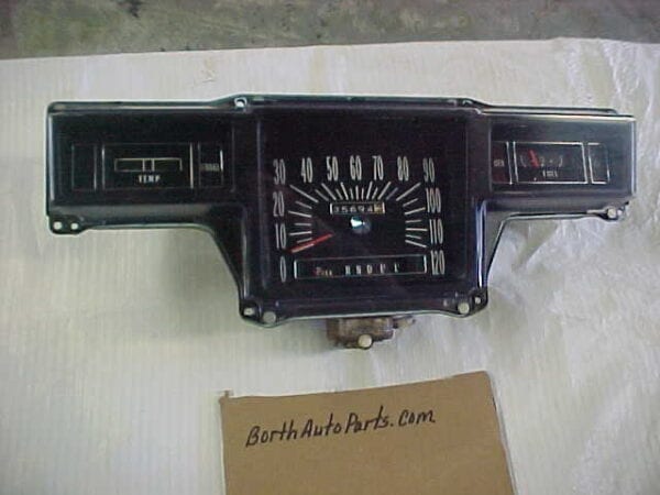 A 1969 Buick speedometer 26K