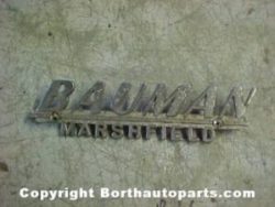 A Bauman mashield dealer emblem
