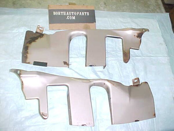 Sold 1963-64 Cadillac Door Hinge Covers Fronts Set