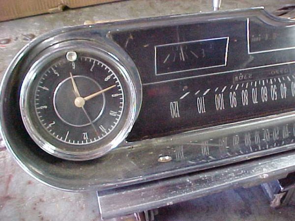 1965 Cadillac Speedometer,Clock,Light Switch,Bezel 103K - Image 3