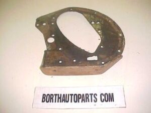 A 1950 Dodge Coronet timing cover mounting plate