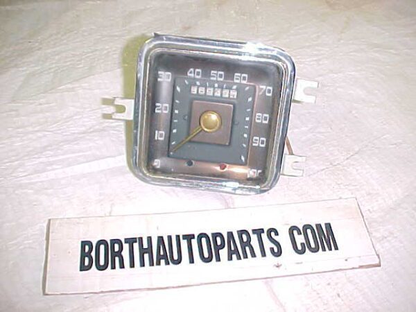 A 1950 Dodge Coronet speedometer