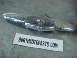A 1950 Dodge trunk handle