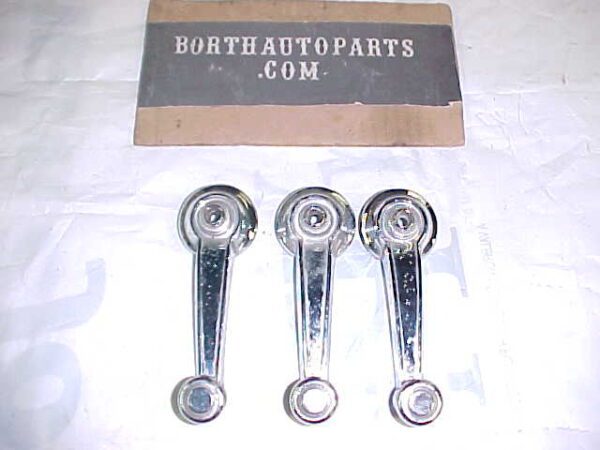 A 1966 Dodge Coronet Charger window crank and handles