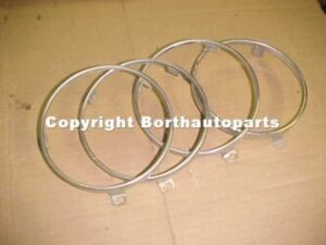 A 1966 Dodge Coronet Charger head light rings