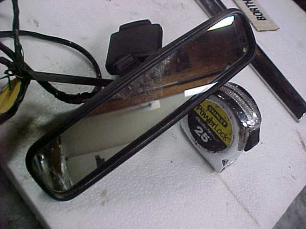 1989 Lincoln Town Car Ford Rear View Mirror With Head Light Dimmer - Image 2