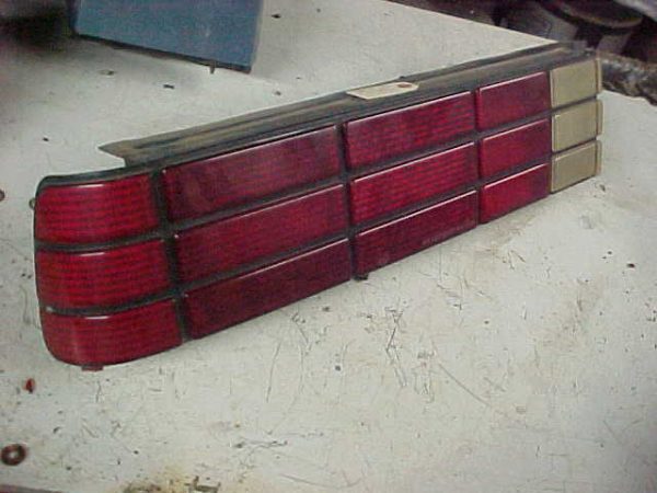 1985-89 Plymouth Reliant Sedan Tail Light LH