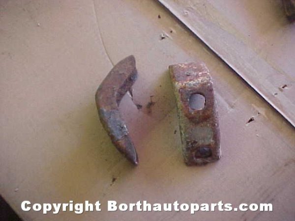 1951 Packard Bumper Guard Brackets Rear