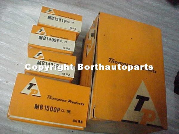 1952-62 Ford 215,223,262 Engine Bearing Set Thompson (NOS)