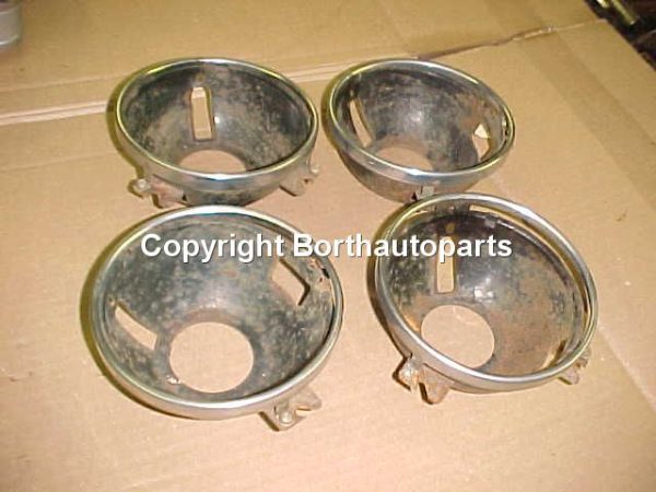 1969 Ford Galaxie 500 XL Headlight Buckets