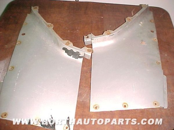 1982-90 Firebird Front Bumper Spoiler Deflectors Gm No.10017676-7