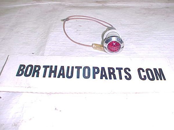 1953-56 Chevy Corvette Red Jeweled Emergency Brake Light No.3706535