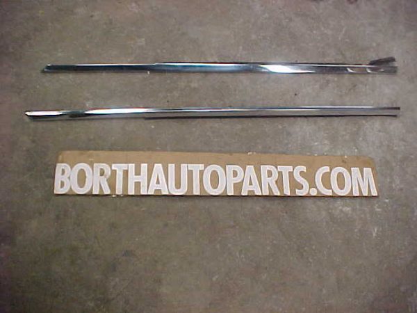 Sold 1962-64 Impala Door Belt Line Trim Moldings