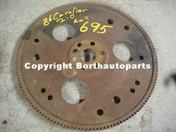 1986 Chevy Cavelier 2.0 Liter Pontiac Starter Flexplate