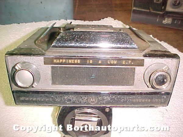 Motorola 8 Track Player Slide Mount Under Dash