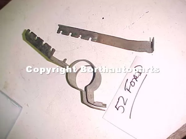 1952 Ford Engine Coil Bracket Plug Wire Holders