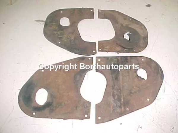 1955-56 Ford F100 Truck Steering Column Floor Plates