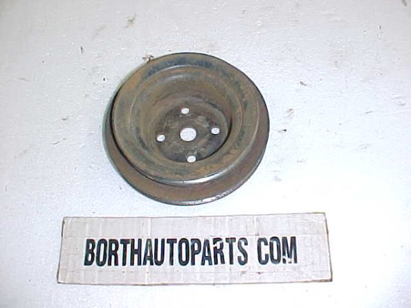 1968 Cadillac 472 Ac Water Pump Pulley 3 Groove