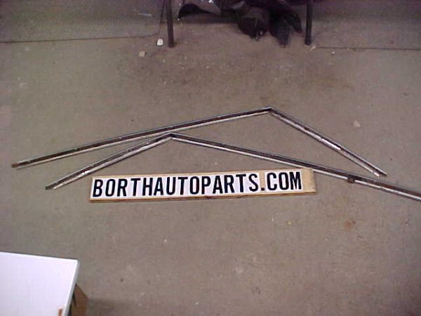 1968 Cadillac Coupe Roof Door Seal Trims RH LH