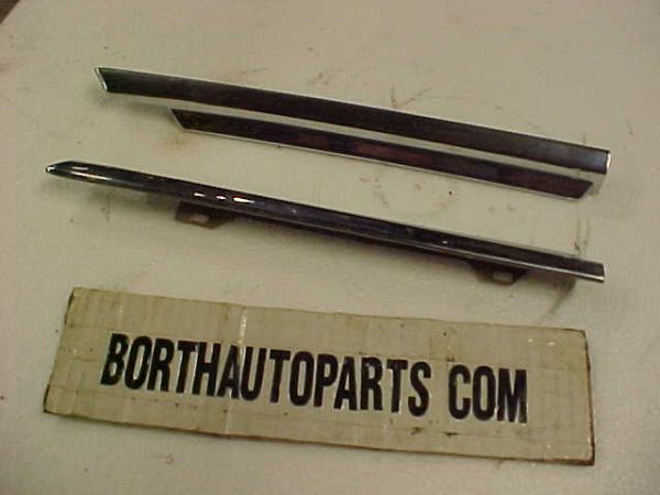 1968 Cadillac Coupe Deville Door Trims Upper Fronts