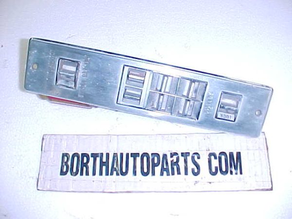 Sold 1968 Cadillac Power Window Switch Master Bezel No.9714061 Master 9714059