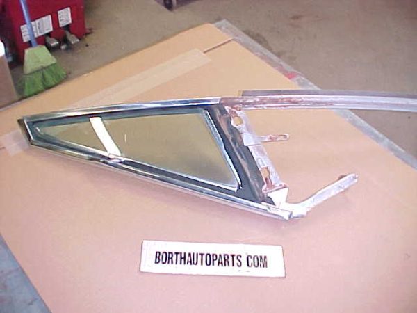 1968 Cadillac Coupe Vent Window Assembly Drivers No.9708381 - Image 2