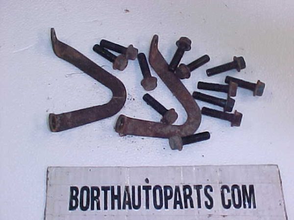 1968 Cadillac 472 Intake Brackets and Bolts