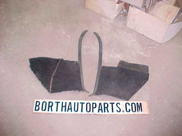 1968 Cadillac Coupe Kick Panels Black Gm No.764732-3