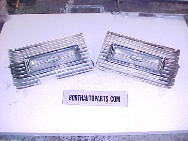 1968 Cadillac Grill Signal Lamps and Housings