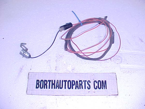 1968 Cadillac Trunk Lid Light and Wire Harness