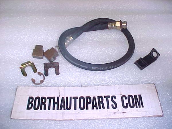 1969-72 Truck Axle Brake Line Parts.