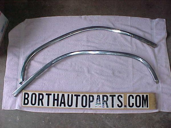 1959 New Yorker Wheel Arch Trims Front's