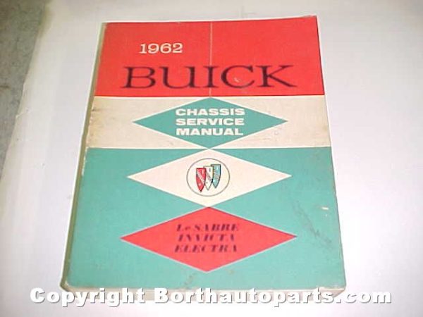 1962 Buick Chassis Service Manual