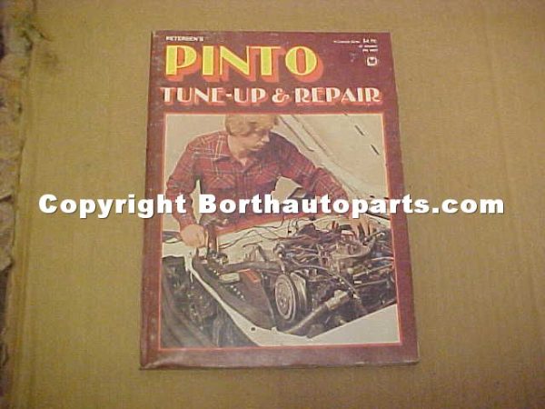 1970-76 Ford Pinto Tune up Repair Manual