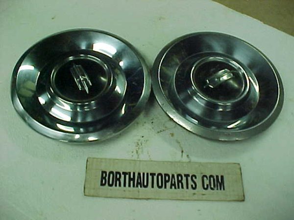 1966-67 Oldsmobile Toronado Hub Caps Pair