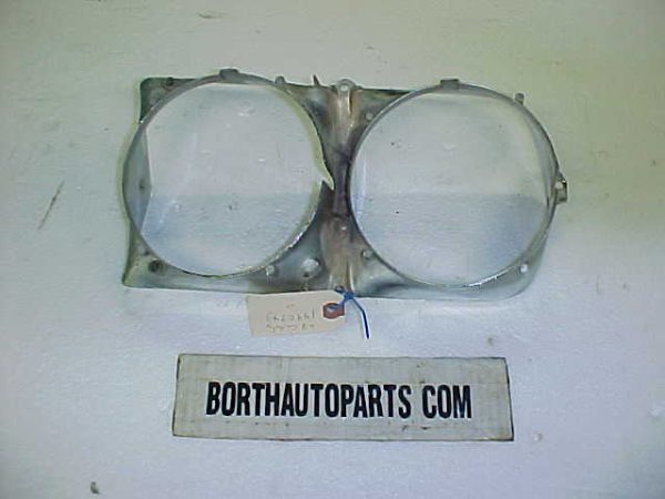 1968 Cadillac Deville Fleetwood Head Light Bezel Gm No.1490743 - Image 2