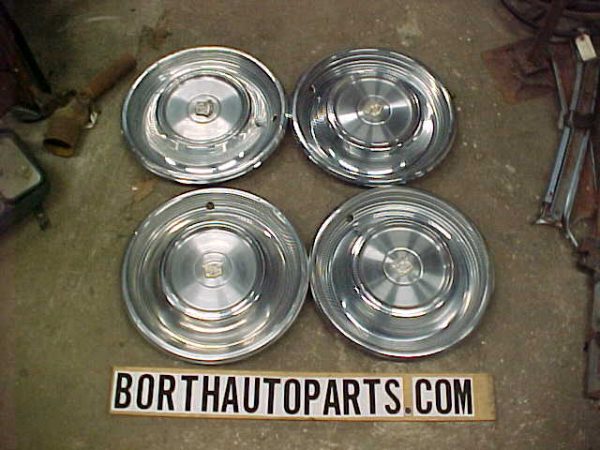 1968 Cadillac Hub Cap Set (LD)